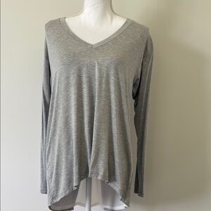 Karen Kane Gray Asymmetrical Tunic